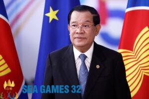 Thủ tướng Campuchia Hun Sen dự hội nghị thượng đỉnh EU - ASEAN tại trụ sở Hội đồng Châu Âu ở Brussels, Bỉ tháng 12/2022. Ảnh: AFP