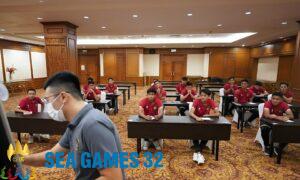 U22 Indonesia kiểm tra tâm lý trước khi sang Campuchia dự SEA Games 32. Ảnh: PSSI
