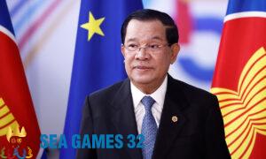 Thủ tướng Campuchia Hun Sen dự hội nghị thượng đỉnh EU - ASEAN tại Brussels, Bỉ tháng 12/2022. Ảnh: AFP