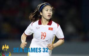 Tiền vệ Nguyễn Thị Thanh Nhã là niềm hy vọng thay thế các đàn chị ở SEA Games 32. Ảnh: Đức Đồng