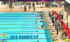 Việt Nam giành HC vàng tiếp sức 4x200m nam SEA Games 32